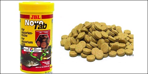 Aliment JBL Novotab pour poissons