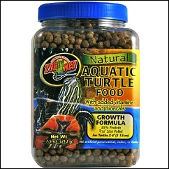 Aliment pour tortues aquatiques