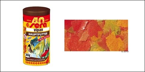 Aliments pour poisson en flocons Sera Vipan