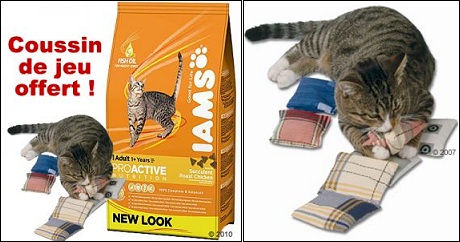 Croquettes pour chat Iams
