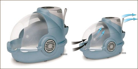 Maison de toilette chat Oster