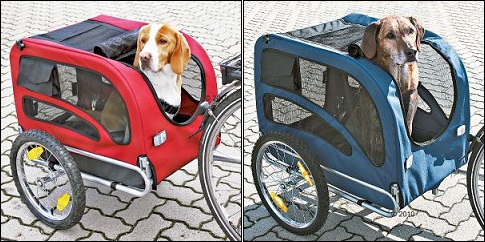 Remorque à vélo pour chien