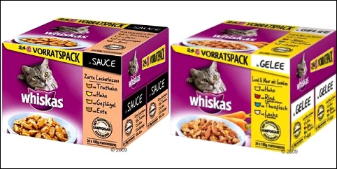 Sachets fraîcheur pour chat Whiskas