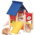 Aire de jeu pour rongeurs